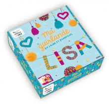 Charger l'image dans la galerie, Ma guirlande en laine et pompons