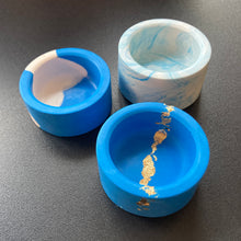Charger l'image dans la galerie, Trio bougeoirs bleu grec