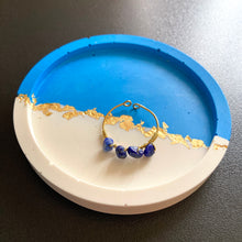 Charger l'image dans la galerie, Bague Lapis dorée