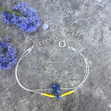 Charger l'image dans la galerie, Bracelet céanothe argenté