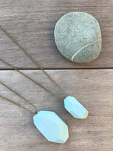 Charger l'image dans la galerie, Sautoirs diamants bois bleu gris