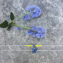 Charger l'image dans la galerie, Bracelet céanothe argenté