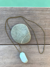 Charger l'image dans la galerie, Sautoirs diamants bois bleu gris