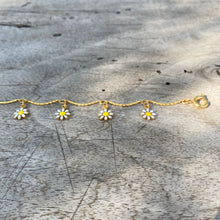 Charger l'image dans la galerie, Chaîne de cheville marguerites