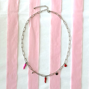 Collier piments en acier