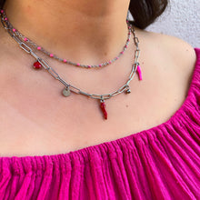 Charger l&#39;image dans la galerie, Collier piments en acier