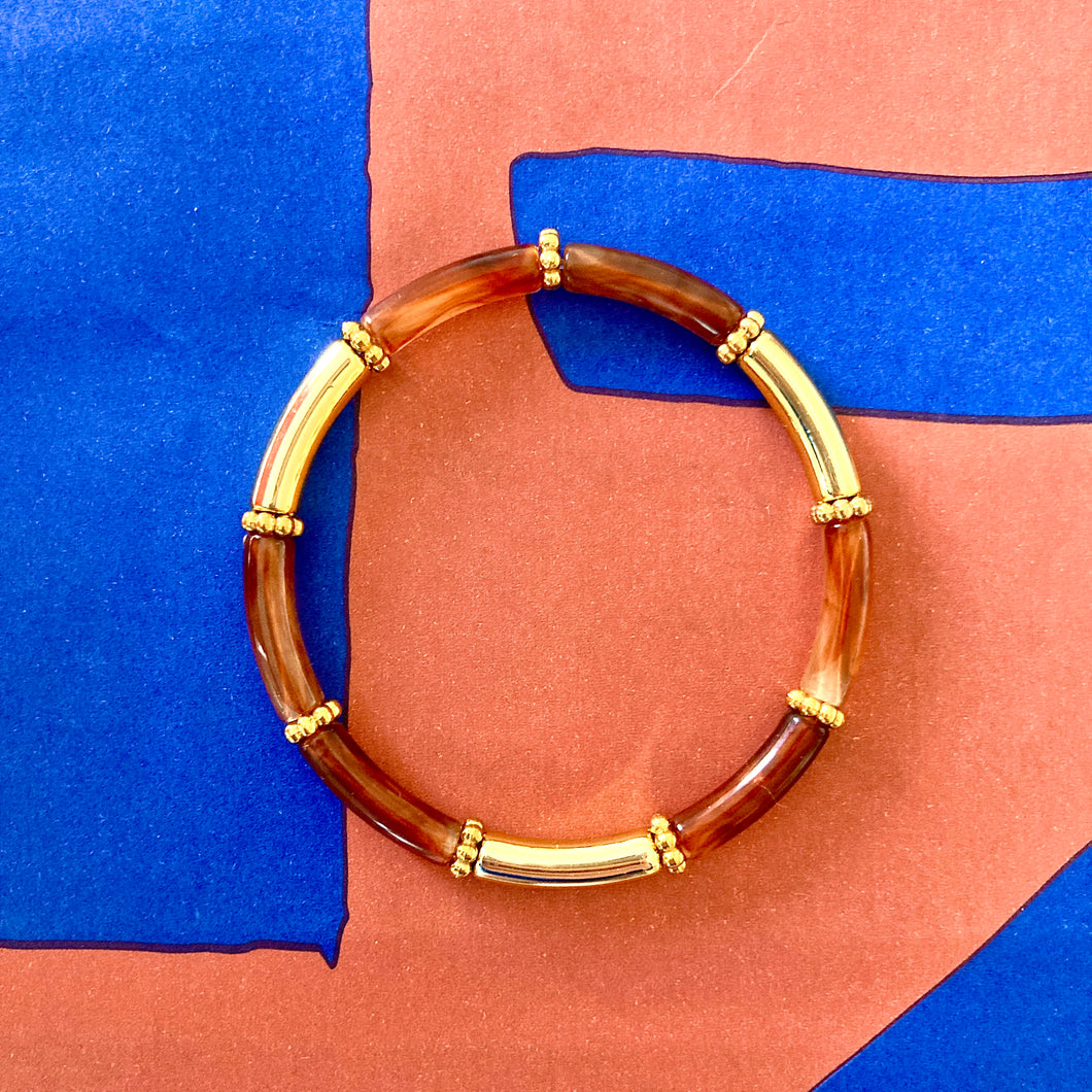 Bracelet cercle fauve