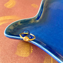 Charger l&#39;image dans la galerie, Bague zircon ovale en acier doré