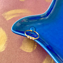 Charger l&#39;image dans la galerie, Bague Voie lactée en acier doré