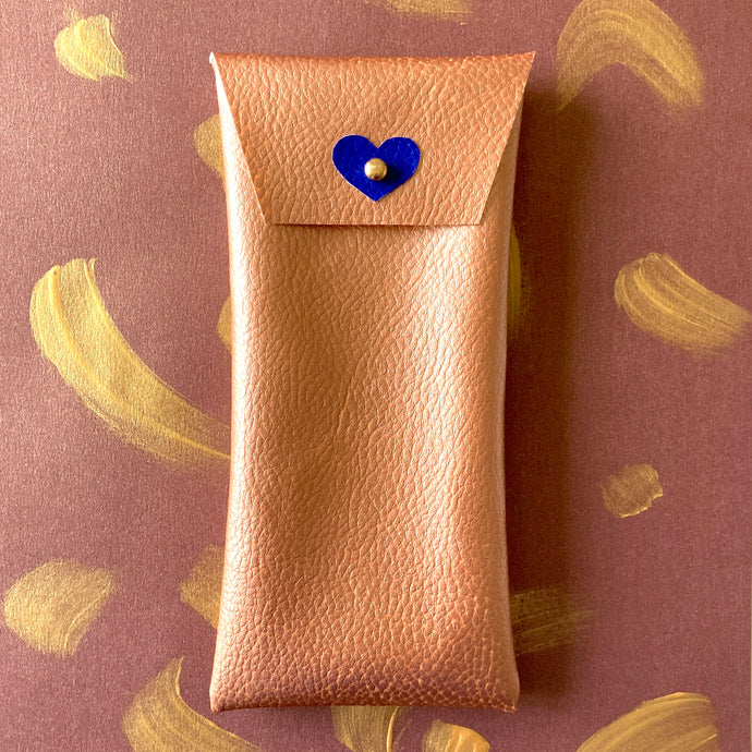 Étuis à lunettes cuivre