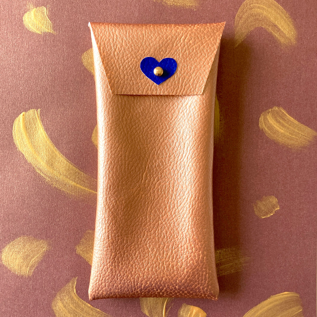 Étuis à lunettes cuivre