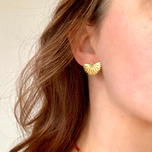 Charger l&#39;image dans la galerie, Boucles comètes et aventurines