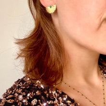 Charger l&#39;image dans la galerie, Boucles comètes et malachites