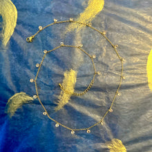 Charger l'image dans la galerie, Collier étoiles en acier doré