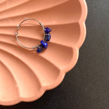 Charger l&#39;image dans la galerie, Bague Lapis argentée