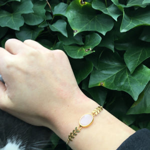 Bracelet pierre et épis
