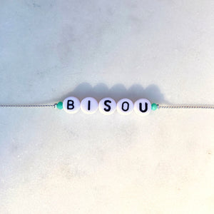 Bracelet Bisou argenté