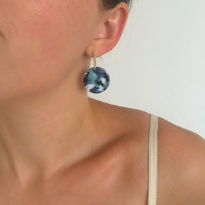 Boucles d'oreilles tiges multicolores