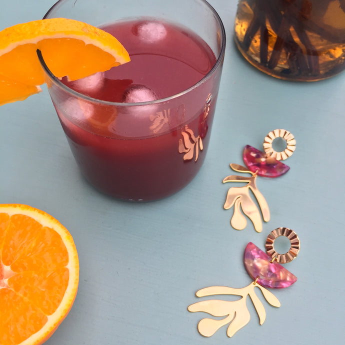 Cocktail fraise-rhum vanille