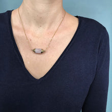 Charger l&#39;image dans la galerie, Collier amour quartz rose - pièce unique