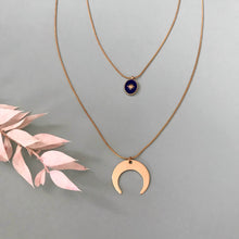 Charger l&#39;image dans la galerie, Collier double astrologie doré